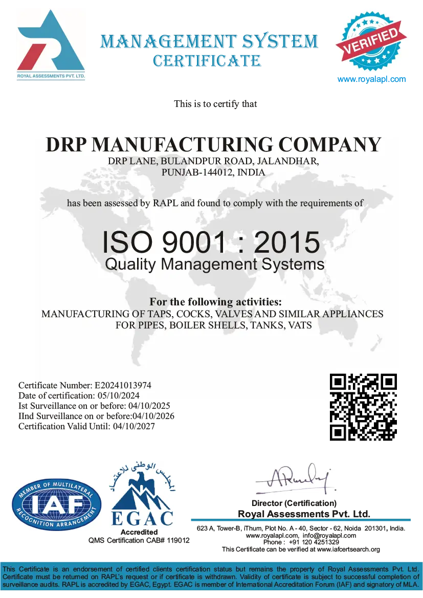 ISO-DRP-MANUFACTURING